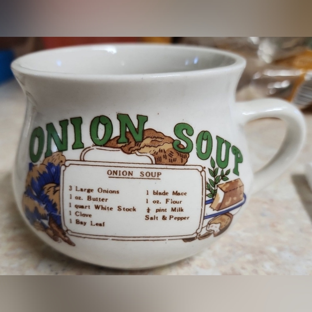 Vintage Alco 1970s Onion Soup Mug